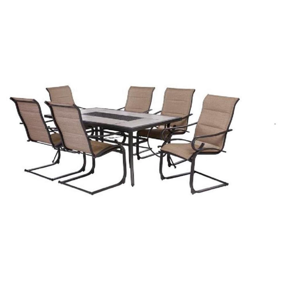HAMPTON BAY 5 PIECE OUTDOOR PATIO SET