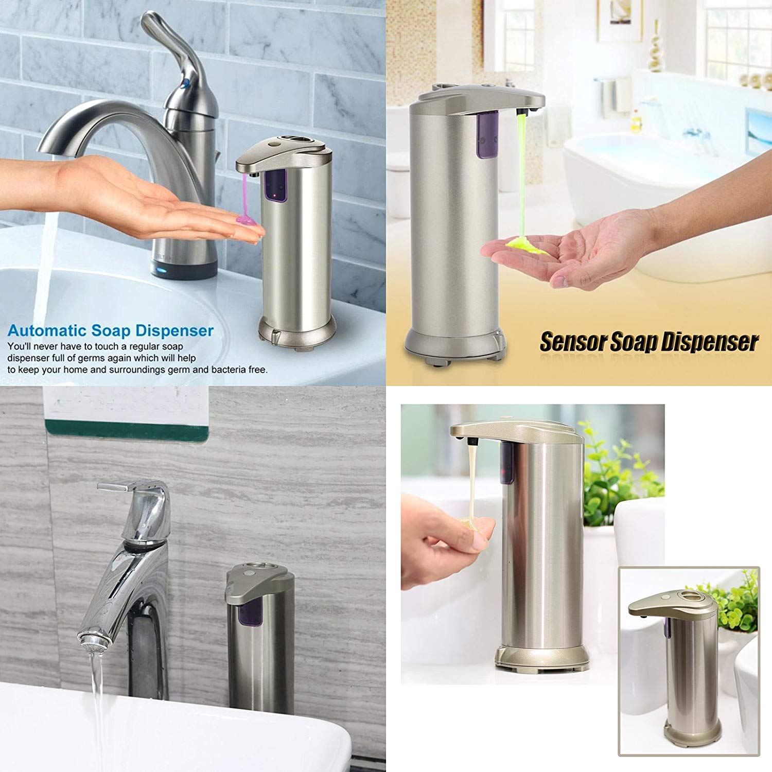 50% OFF Automatic Soap Dispenser For Home & Kitchen