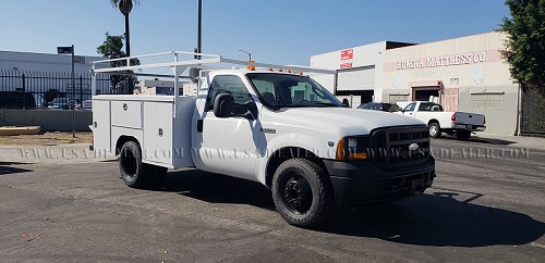 2006 FORD F350 DUALLY UTILITY TRUCK