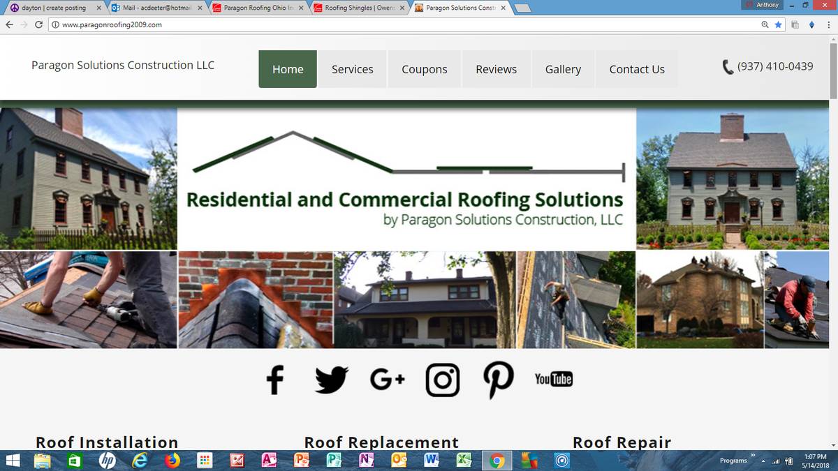 Paragon Roofing-Owens Corning Preferred Contractor Full Warranty