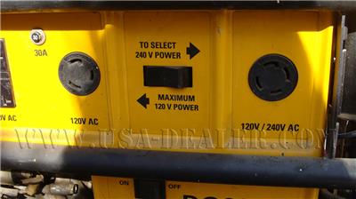 DEWALT DG6000E GENERATOR