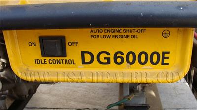 DEWALT DG6000E GENERATOR