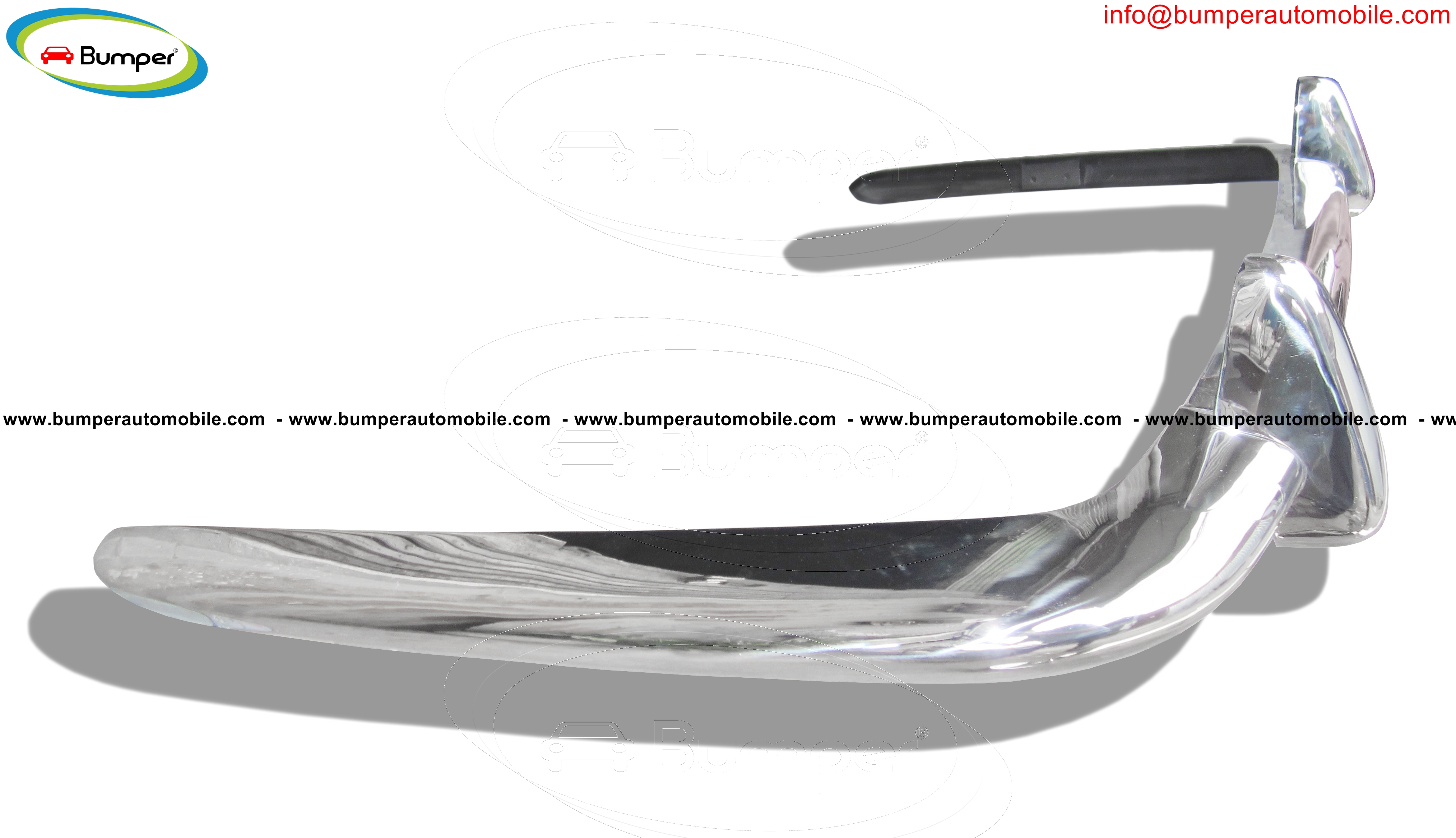 Jaguar XJ6 Series 2 bumper classic car (1973-1979) stainless steel
