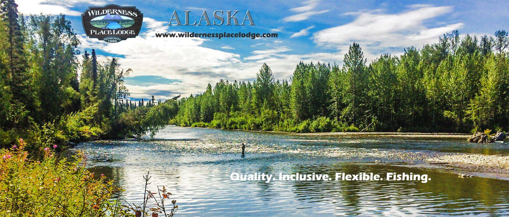 Fishing Lodge On Remote Lake Creek