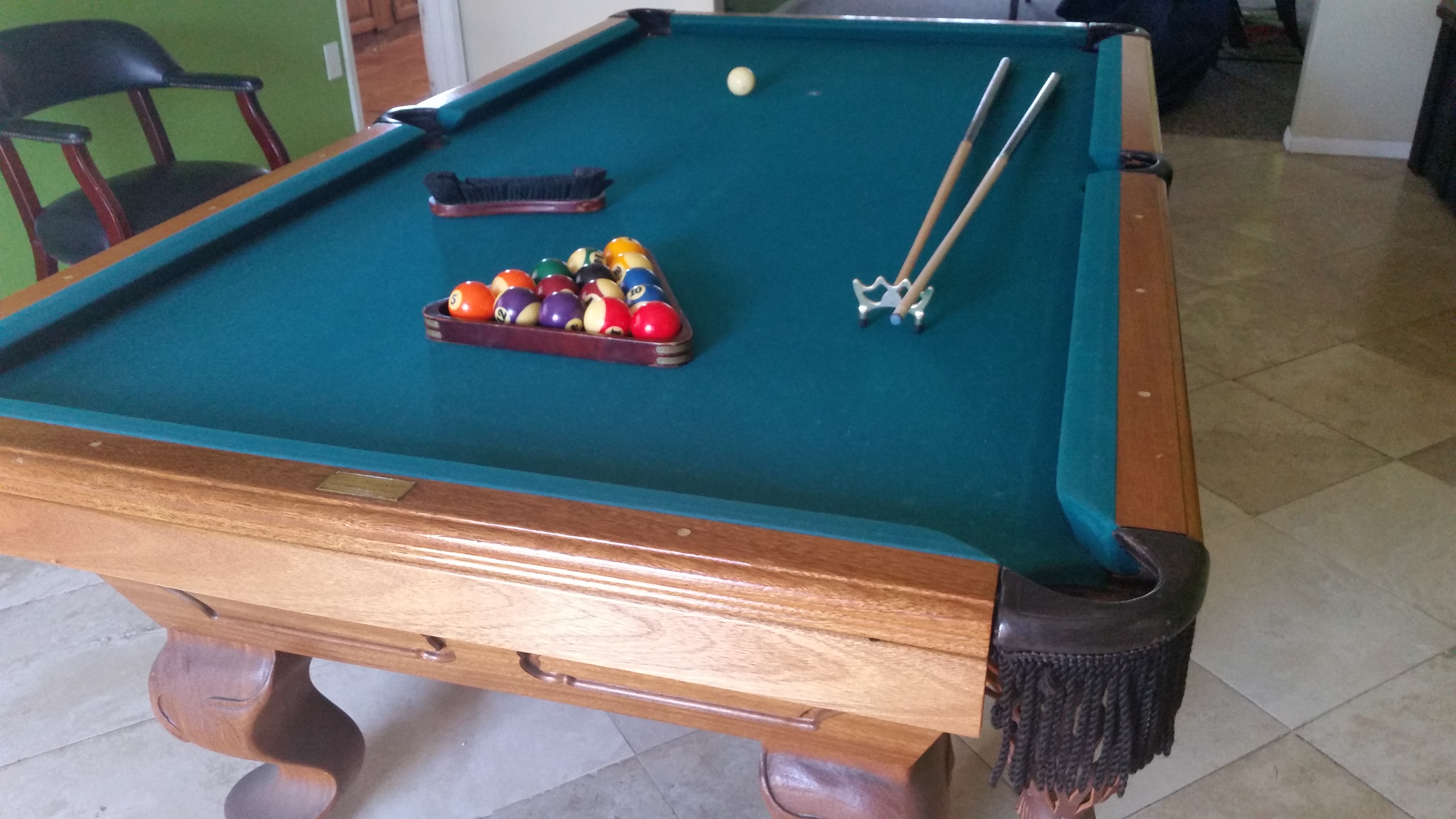 pool table