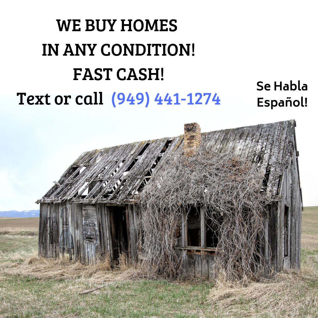 We want to buy your Property!