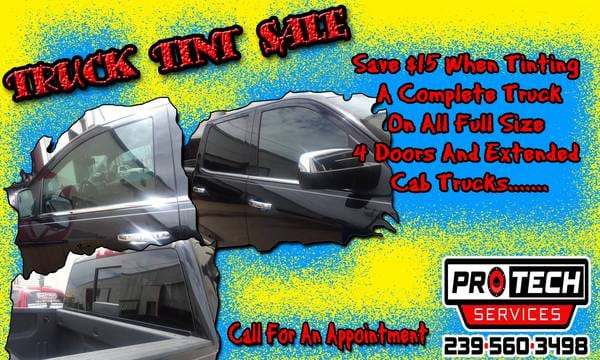 auto truck tinting sale save $$$$$$$