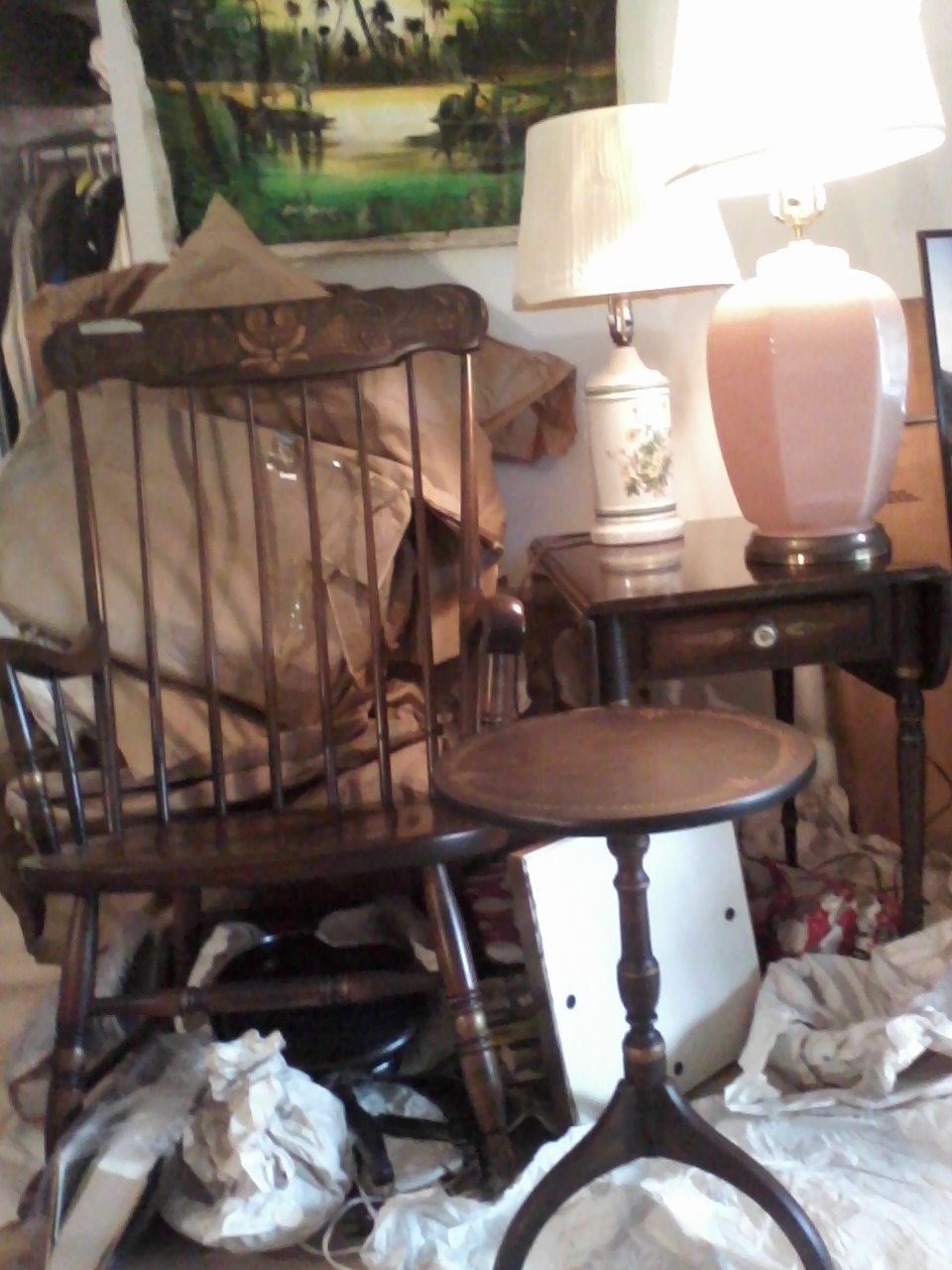 Pennysaver Selling Hitchcock Rocking Chair Coffee Table