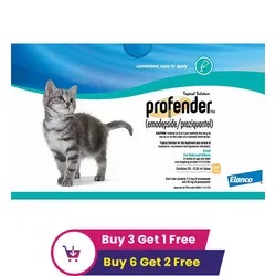 Profender for Cats - Powerful Dewormer for Feline Parasite Protection