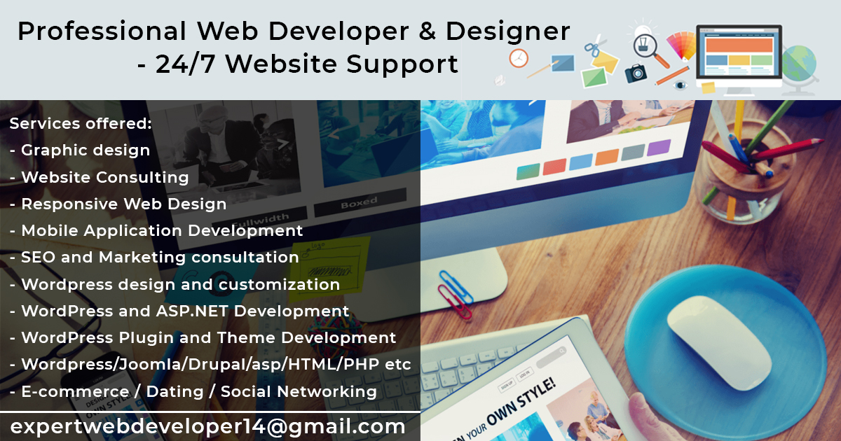 Web Developer / App Developer for contract work