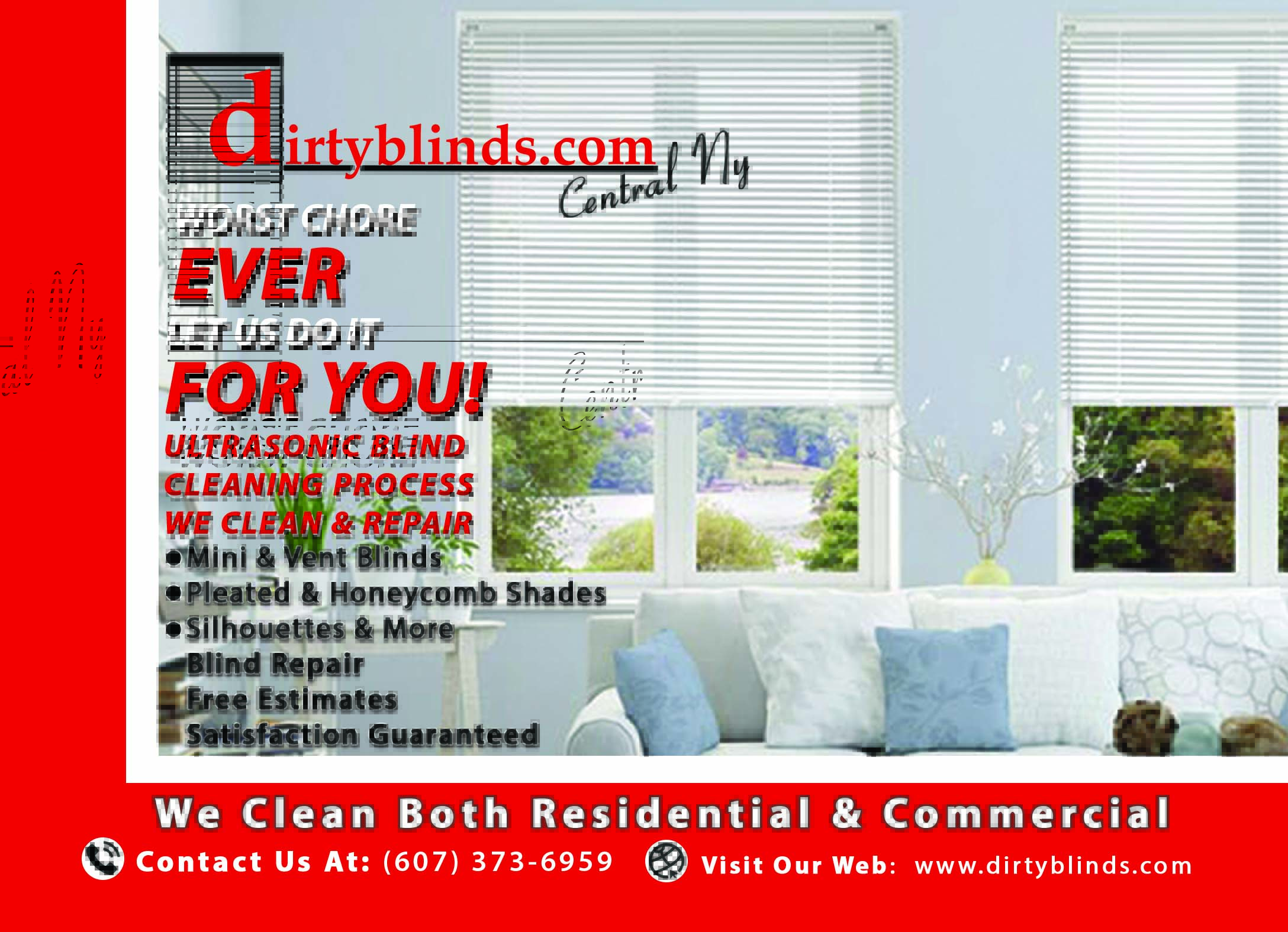Pennysaver Do You Have Dirty Blinds In Broome New York Usa