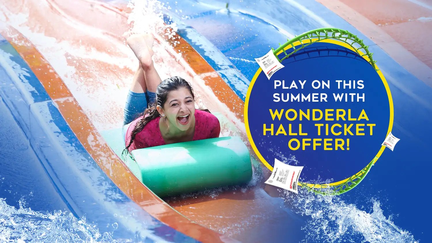Play on Summer with Wonderla Hall Ticket Offer