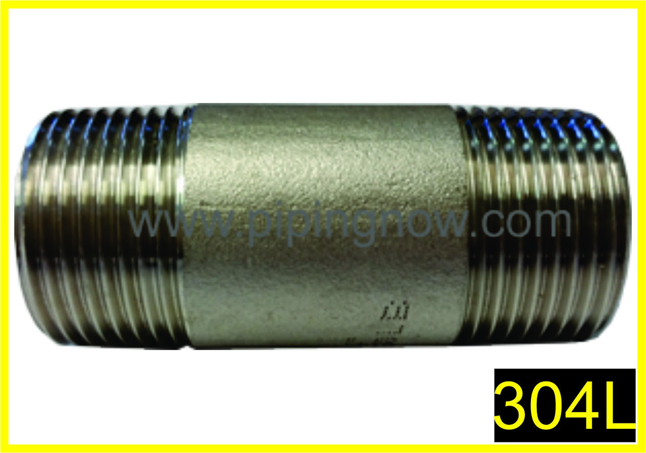 Stainless Steel Pipe Nipples Online : PipingNow