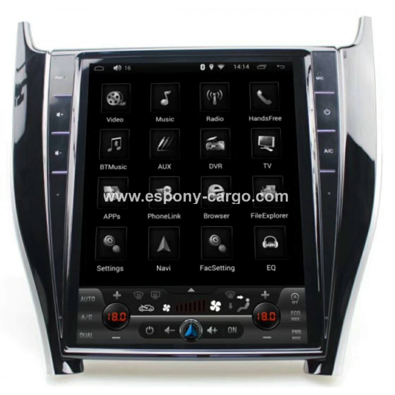 Tesla Style GPS Navigation for Toyota Harrier