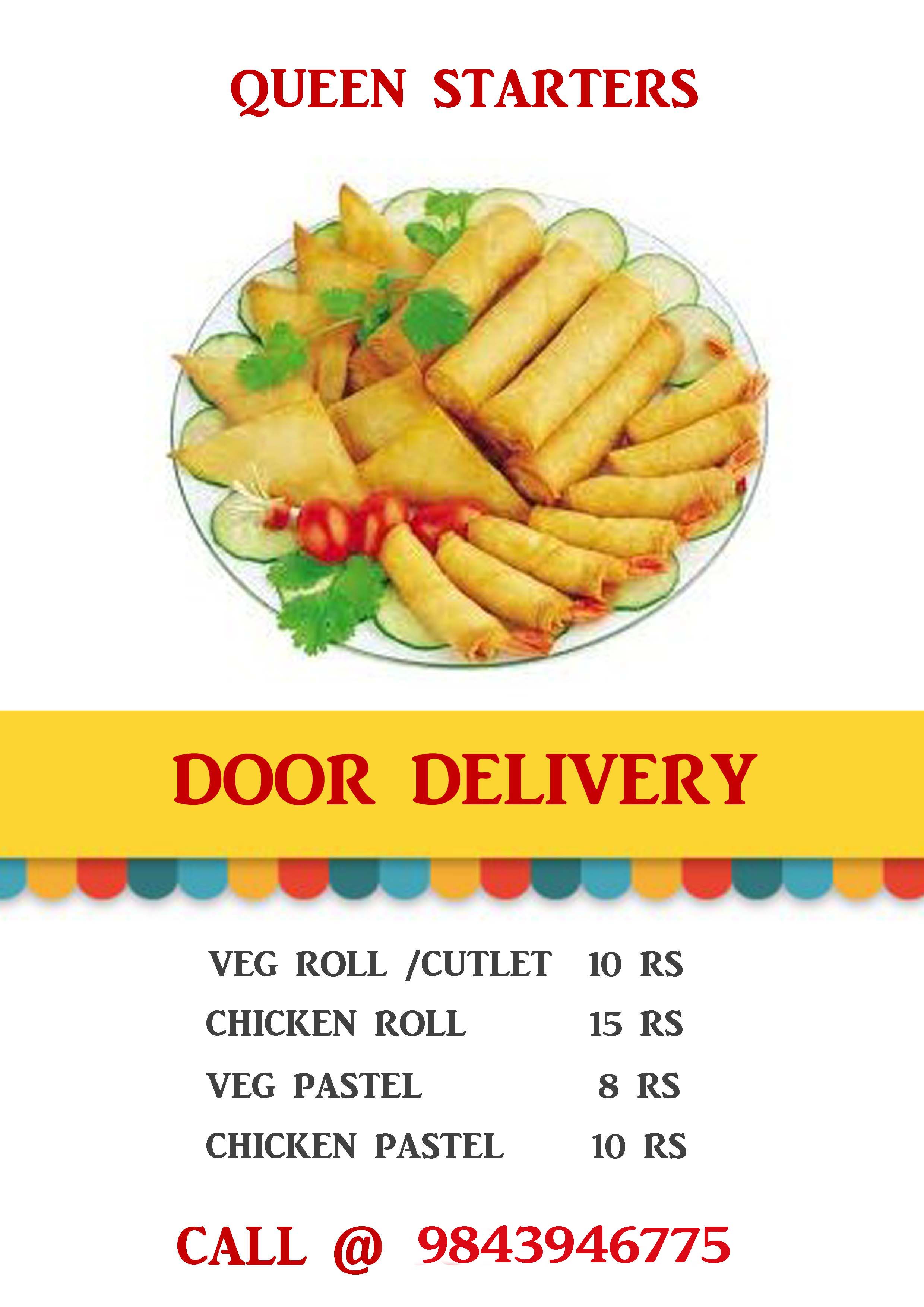 ROLLS/ CUTLETS/QUEEN STARTERS