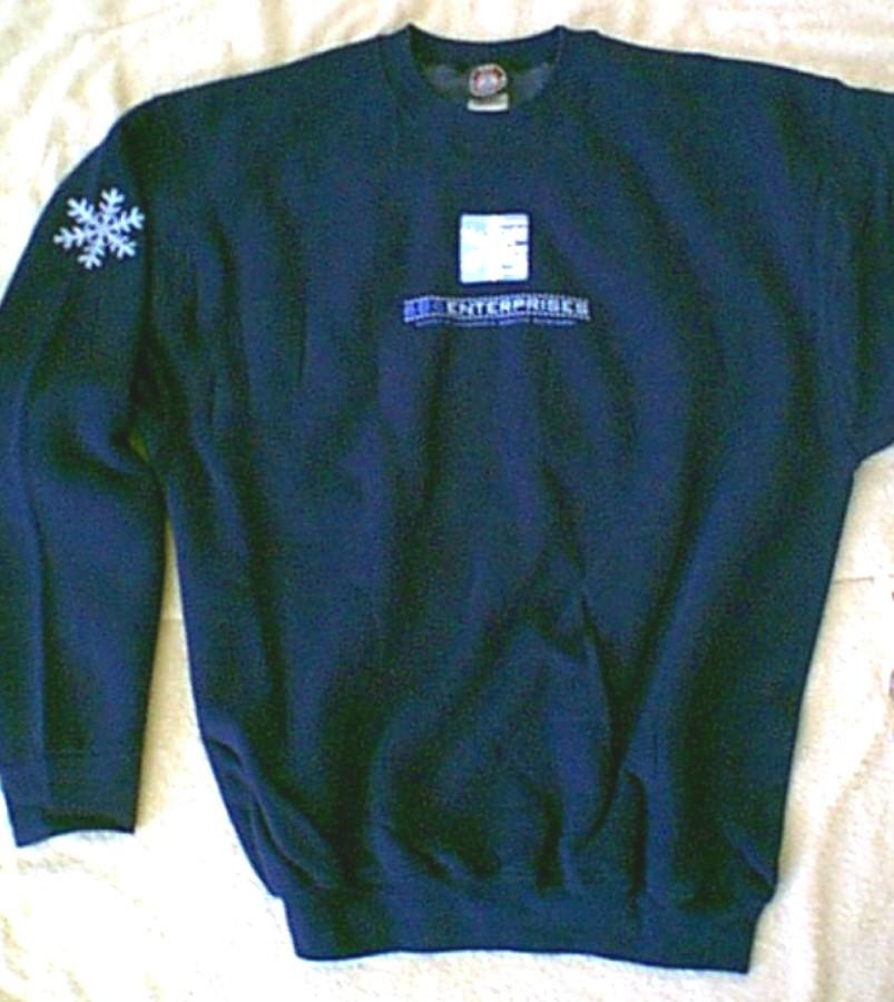 ENTERPRISES WOMENS SNOWBOARD SWEATSHIRT