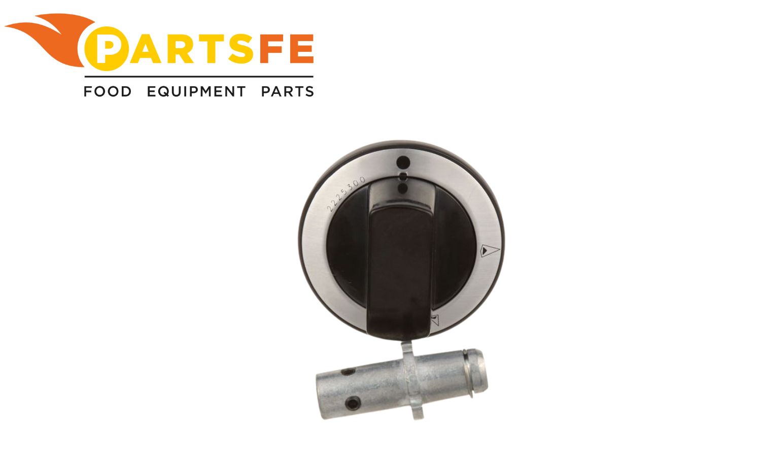 Garland 4512145 Black & Silver HI-LO Knob Assembly