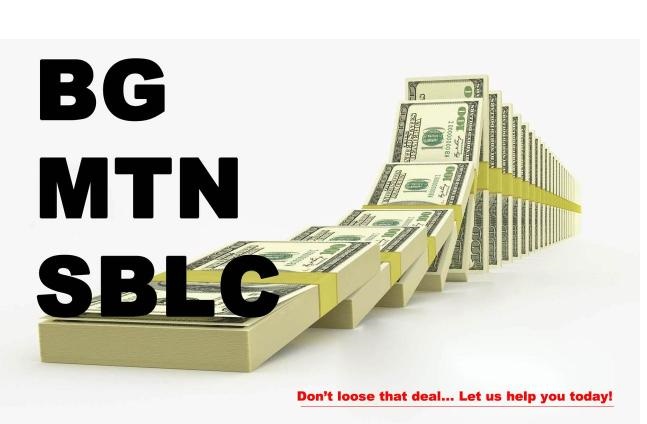Fresh Cut Bank Instruments (BG/SBLC) For Lease / Purchase