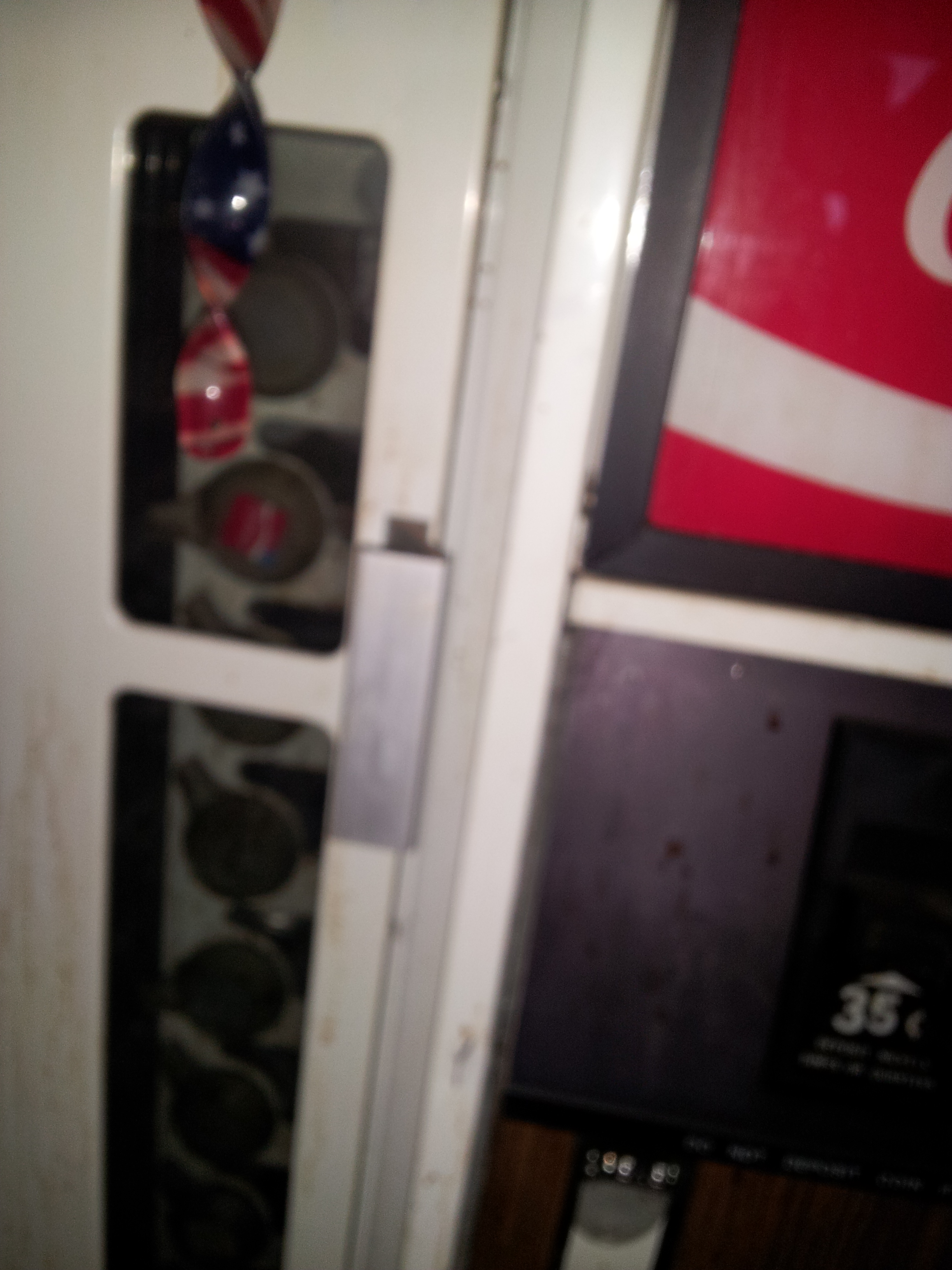 Vintage 1965 Coke Machine Cavalier Vending Side Door Dispenser