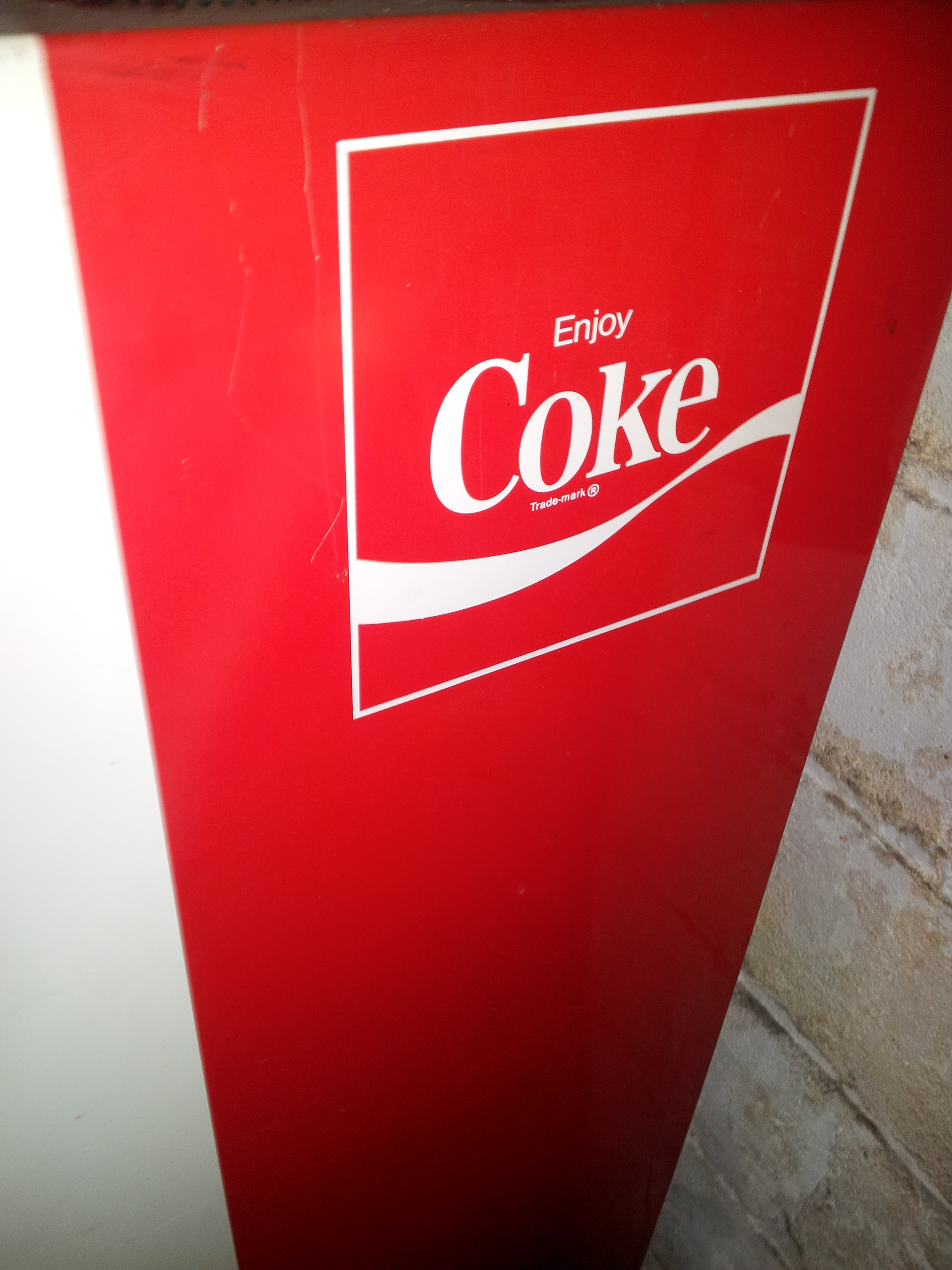Vintage 1965 Coke Machine Cavalier Vending Side Door Dispenser