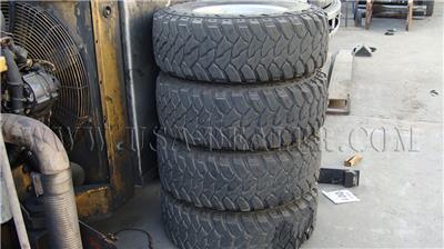 4 KENDA 31X10.50R15 L.T TIRES AND RIM