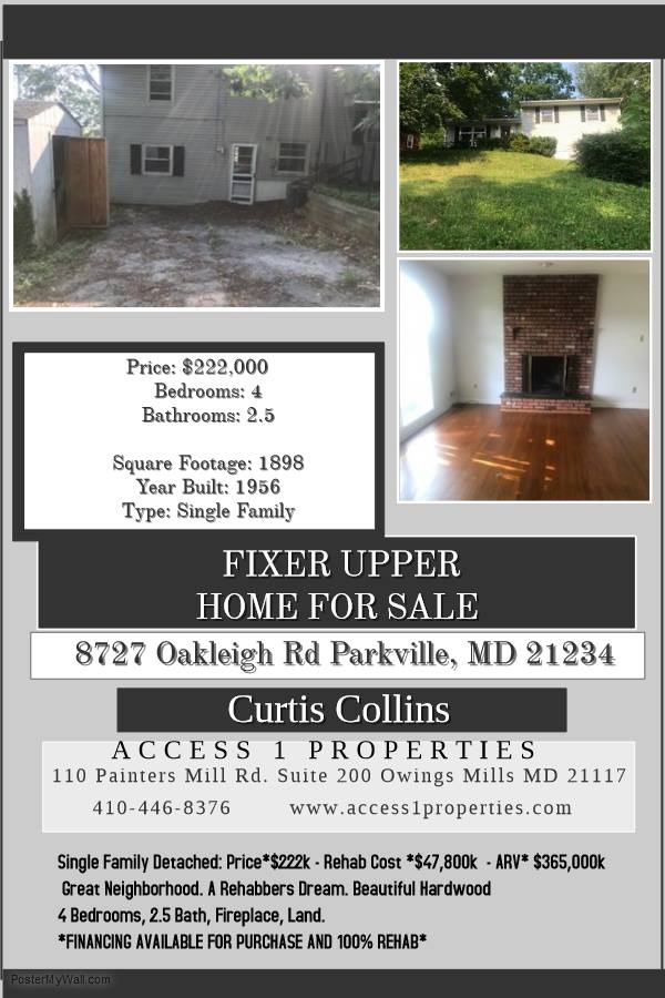 Fixer Upper, Home for Sale