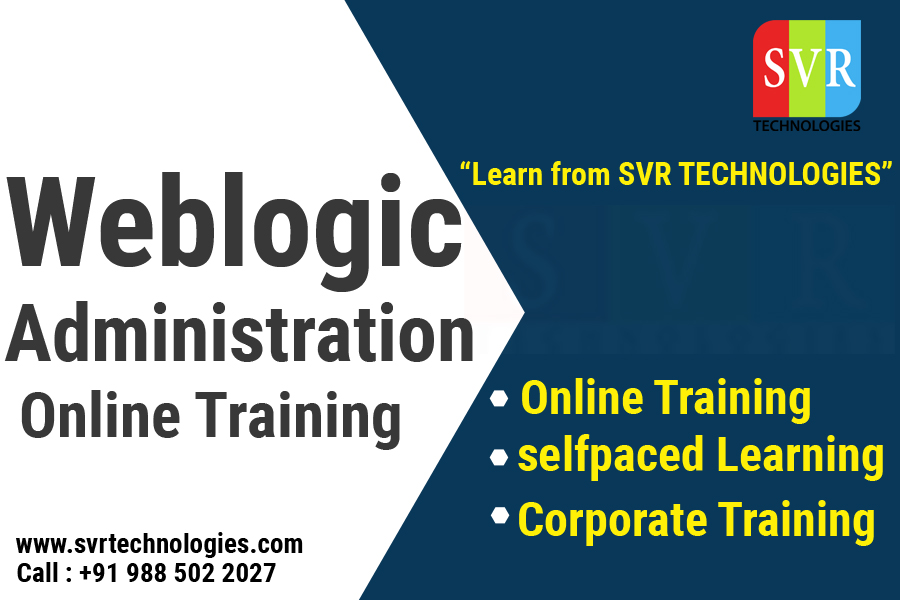 weblogic administration online training