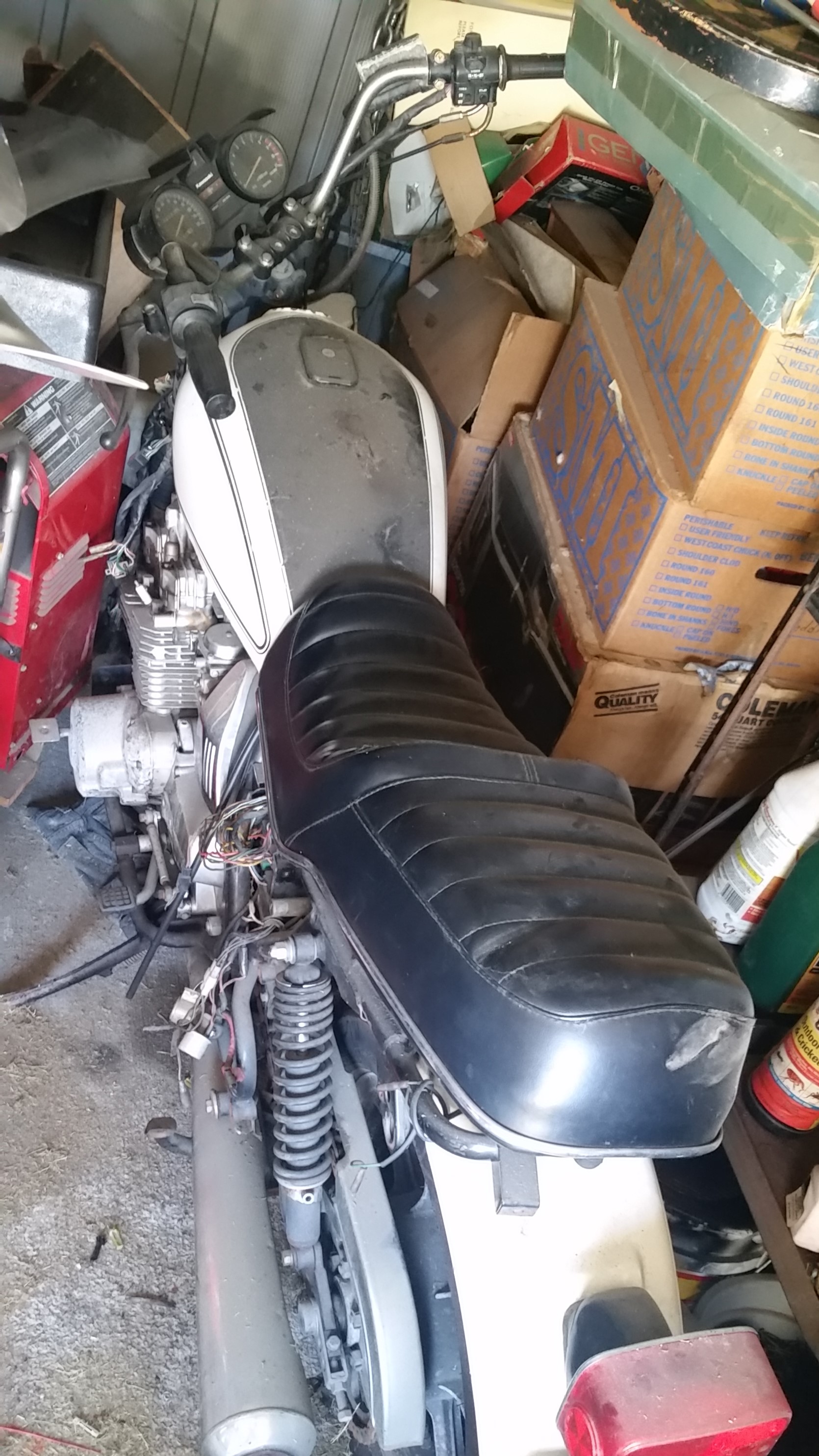1990 kawasaki KZ1000 police special PARTS BIKE