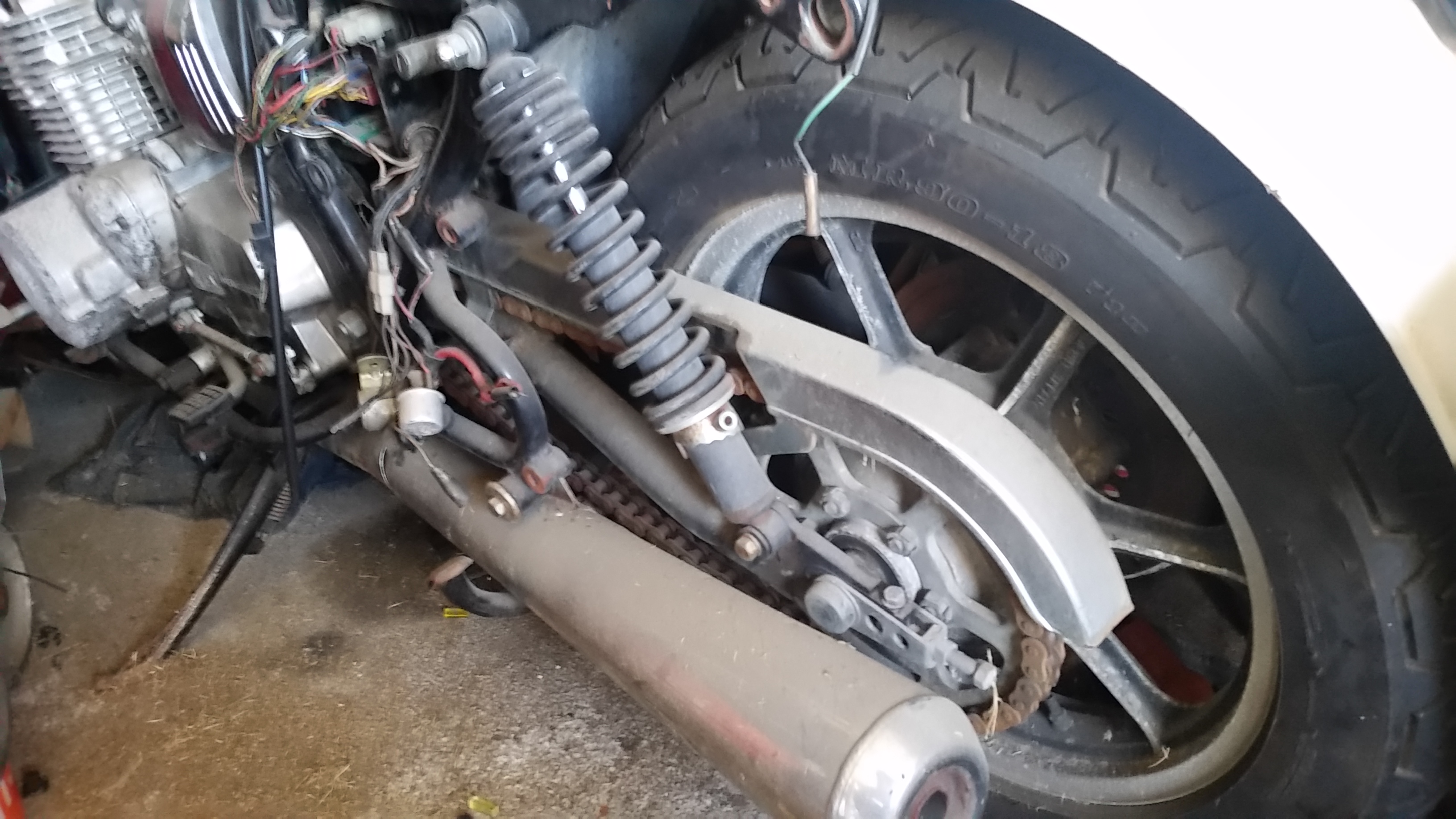 1990 kawasaki KZ1000 police special PARTS BIKE