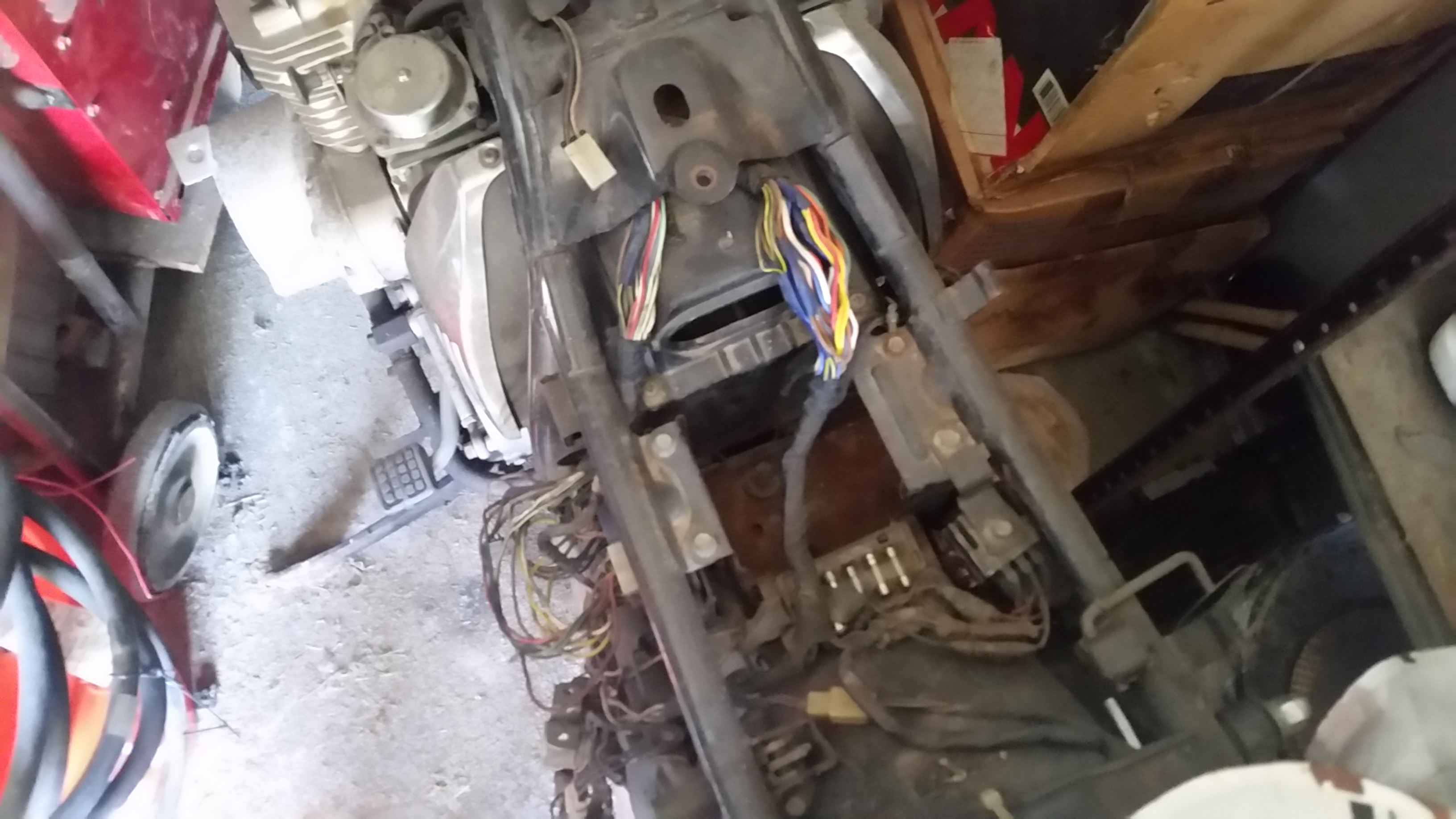 1990 kawasaki KZ1000 police special PARTS BIKE
