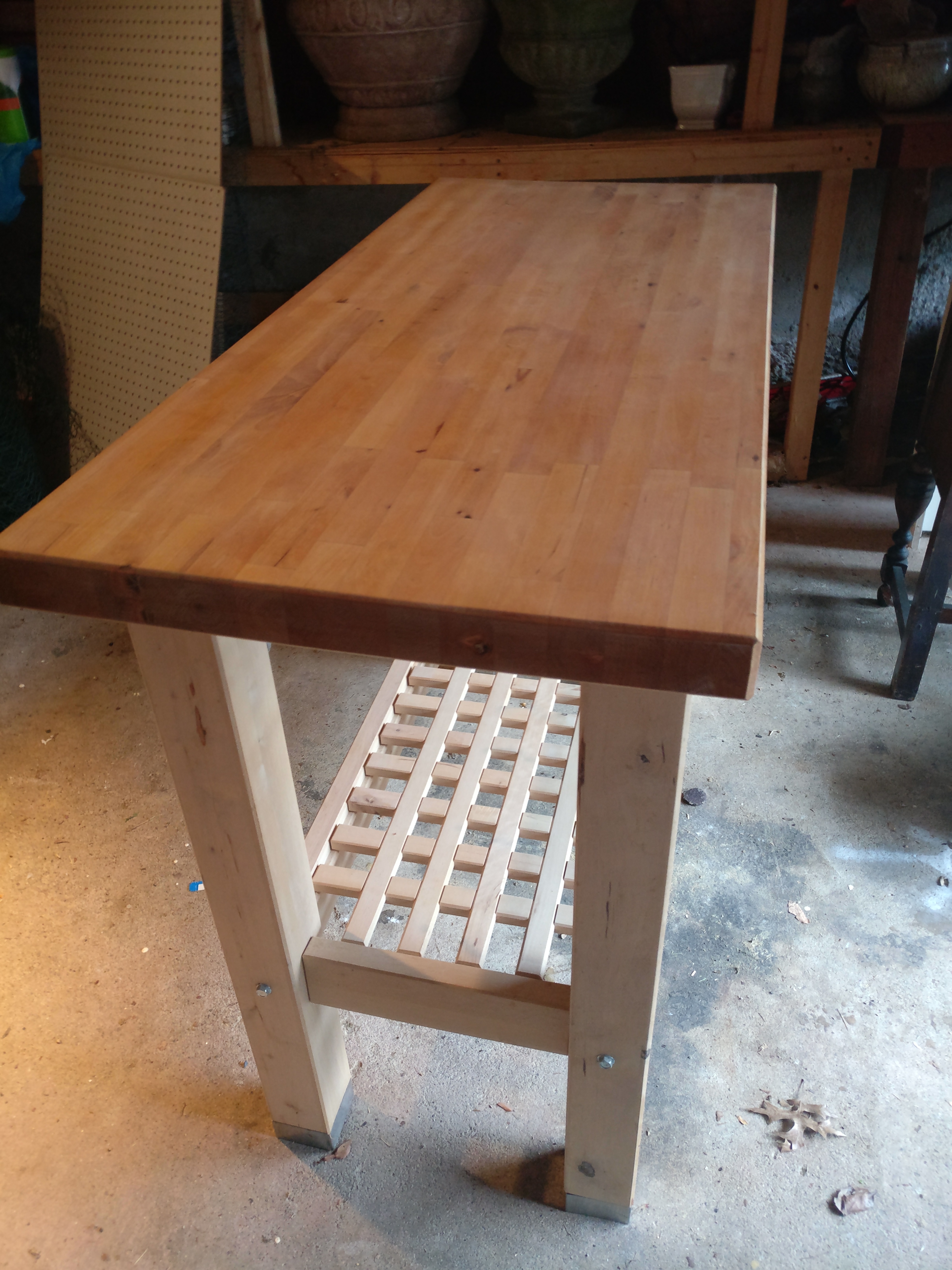 Ikea Butcher Block KItchen Island