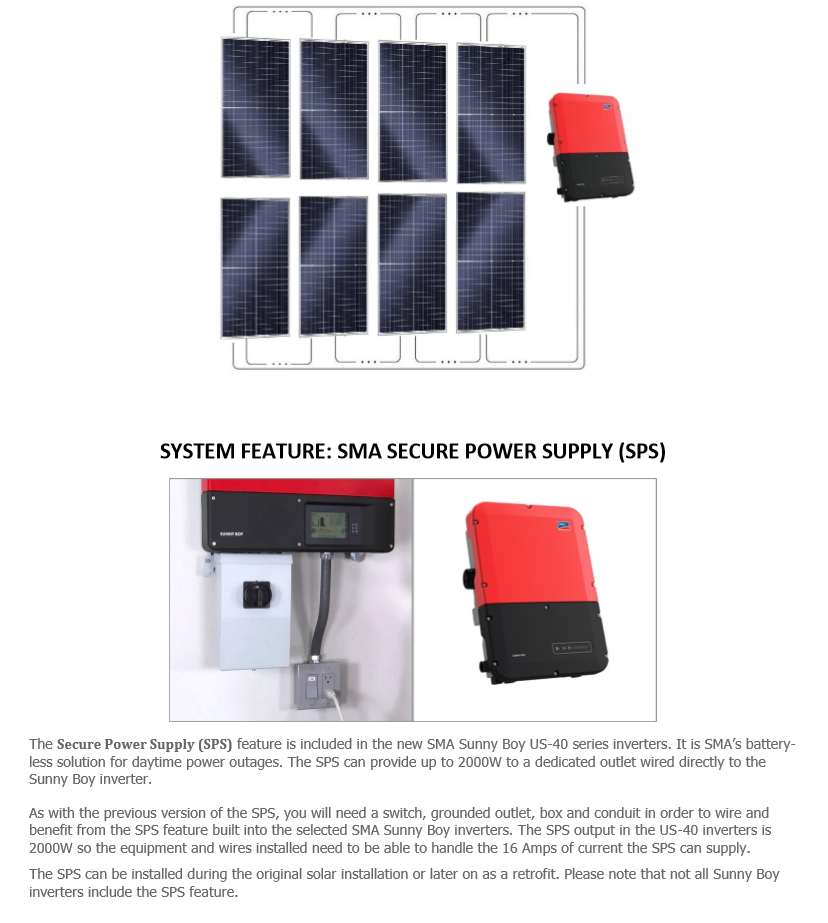 3.3kW Grid Tie Solar Kit with Racking! SMA or Solaredge, Your Choice!