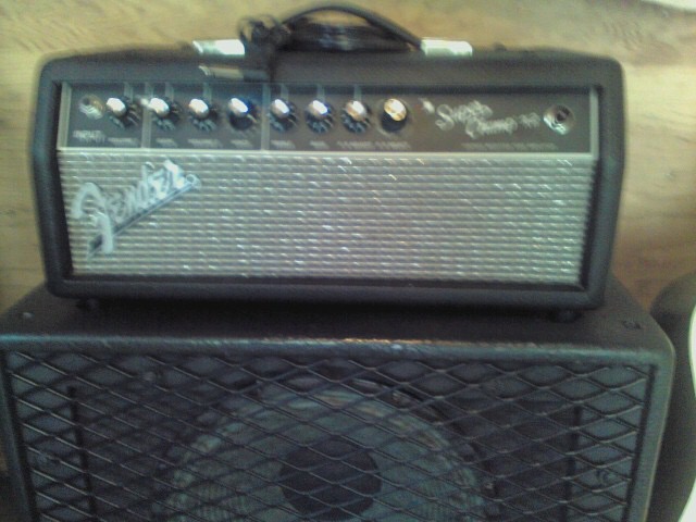 1990 Fender Stratocaster & Fender Amp + misc