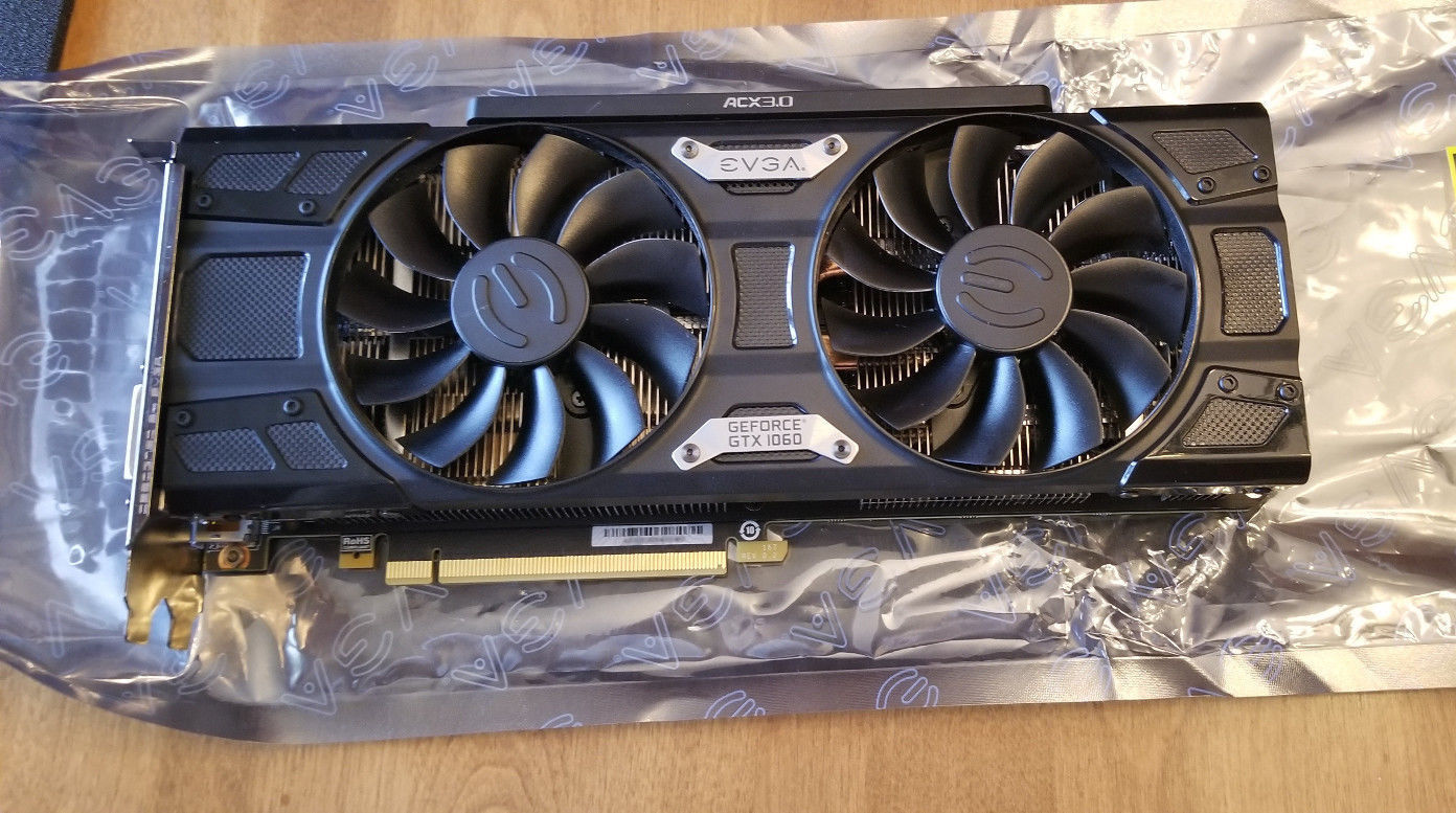 EVGA GeForce GTX 1060 SSC 6GB GDDR5 Graphics Card WHATSAPP CHAT:+971 52 334 2859
