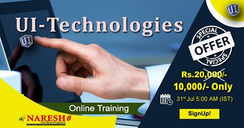 UI Technologies Online Training - NareshIT