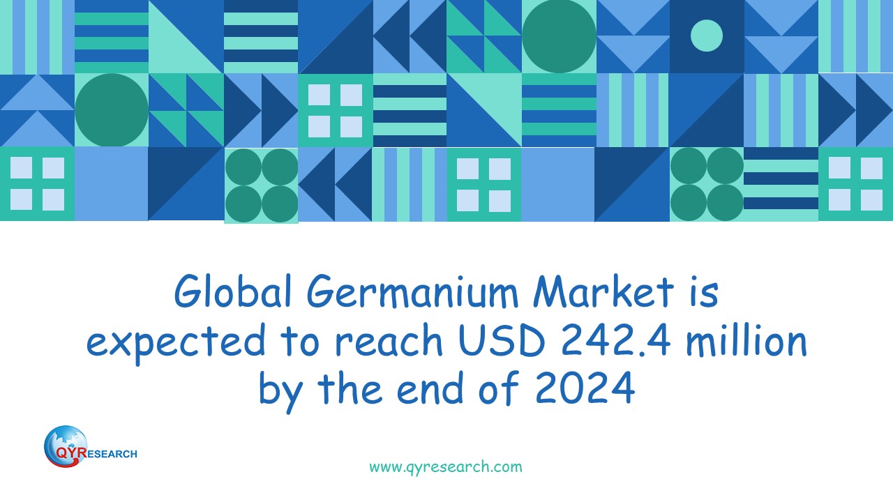 Global Germanium Market is expected to reach USD 242.4 million by the end of 2024