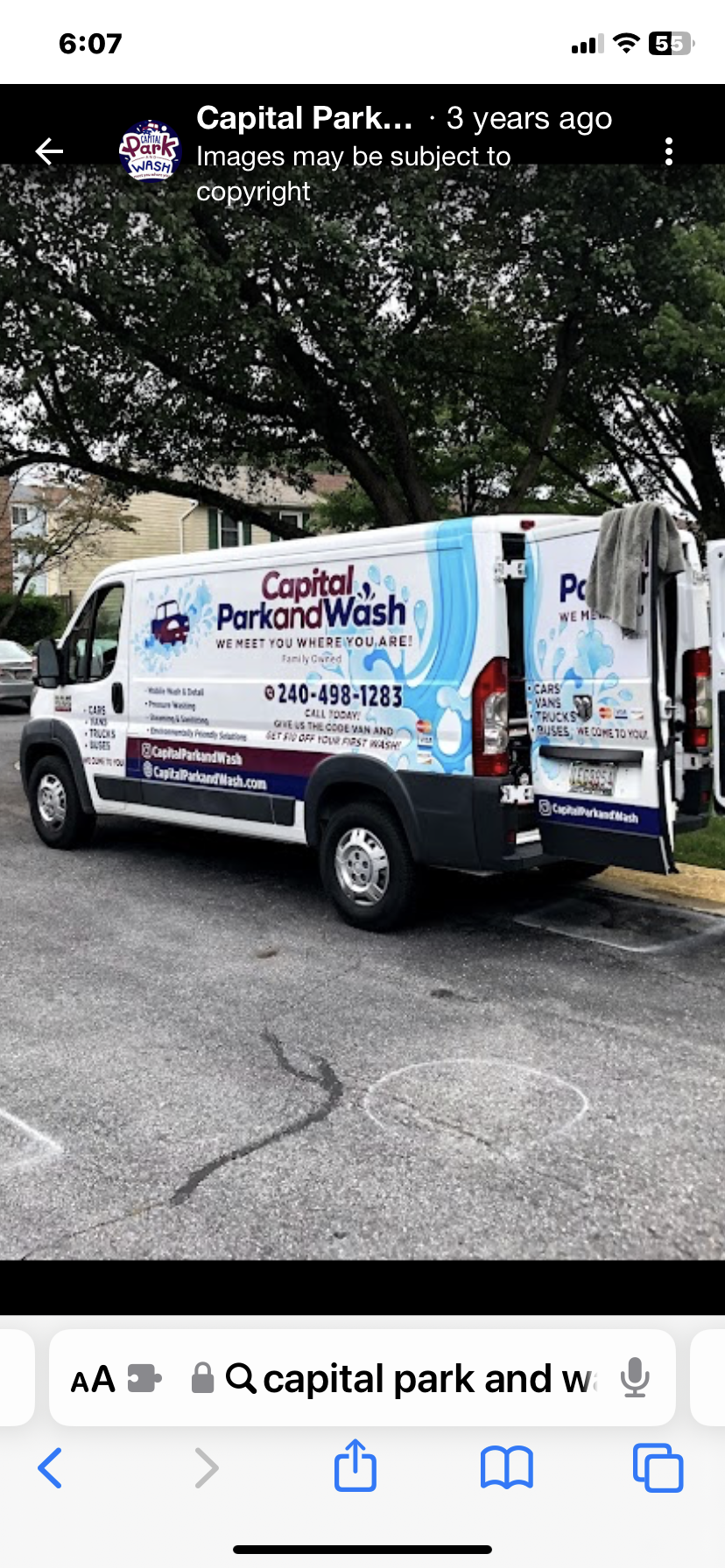 Capital Park and Wash