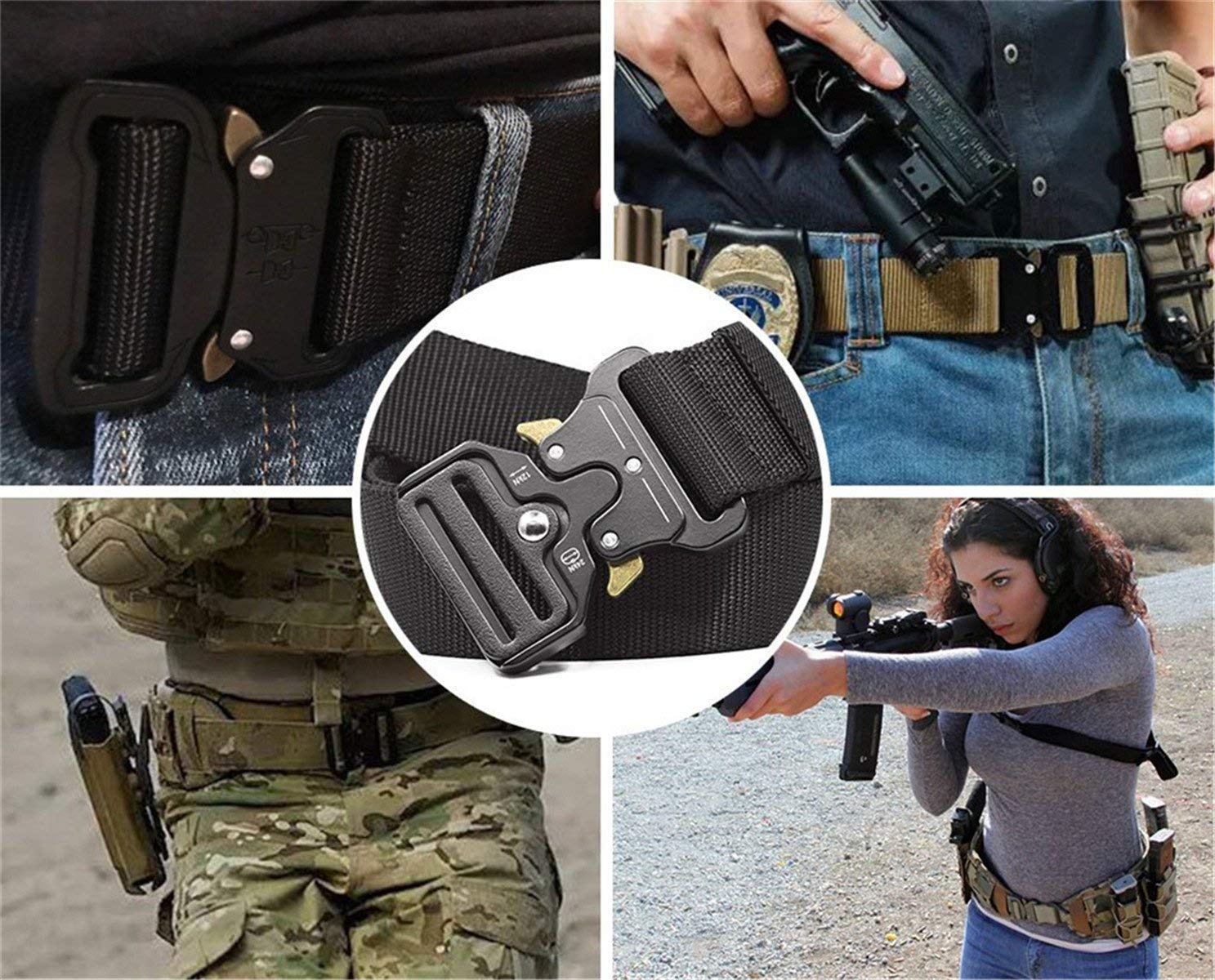 Refinemmee Battle Tactical Riggers Belt