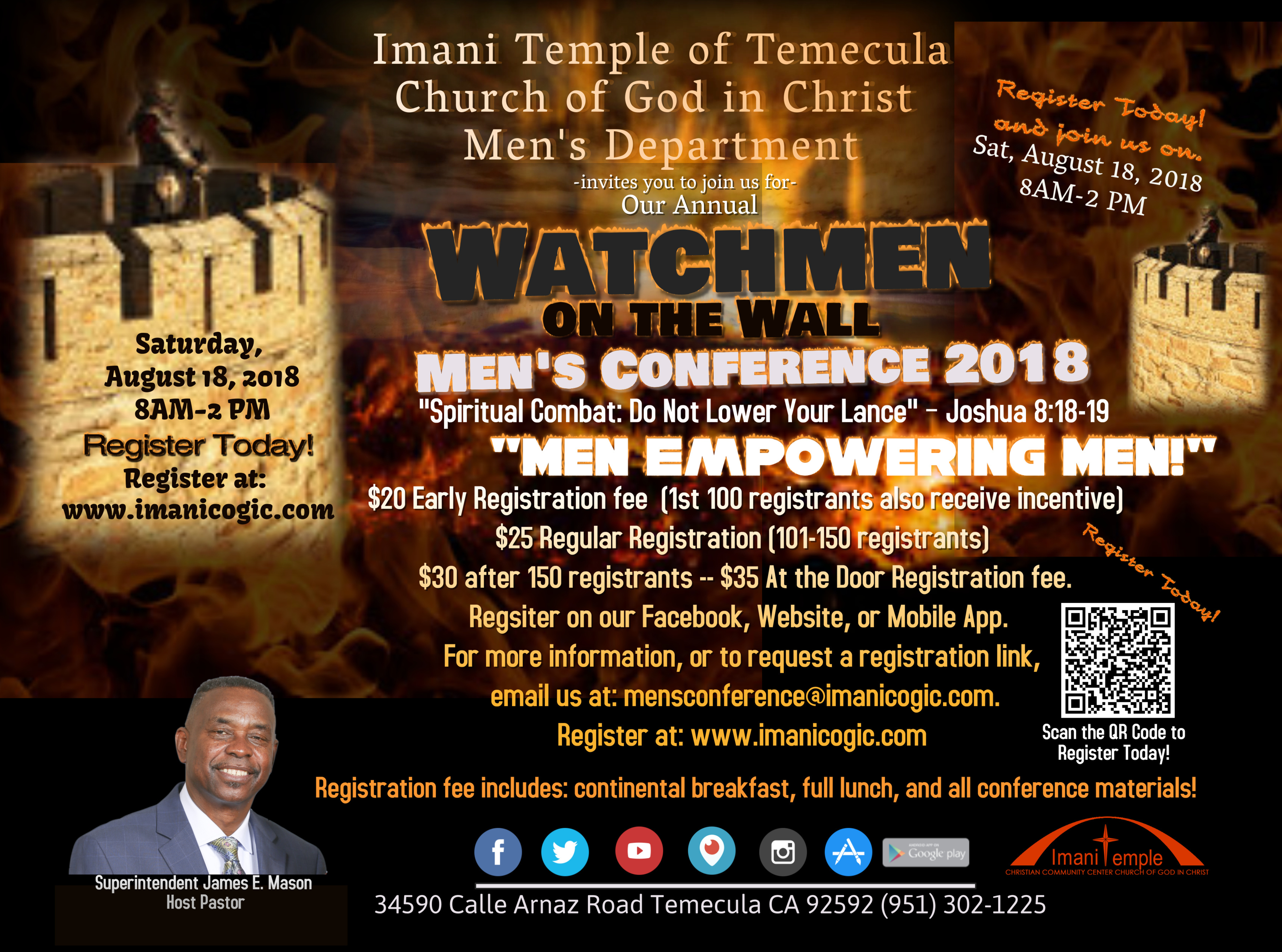 Men's Conference - Watchmen of the Wall Men's Conference!