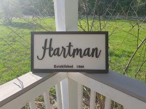 Buy 3D Letter Wooden Signs at Fotstepsinthepast.com