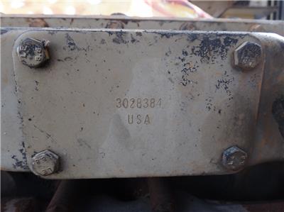 CUMMINS ENGINE WITH TRANSMISSION