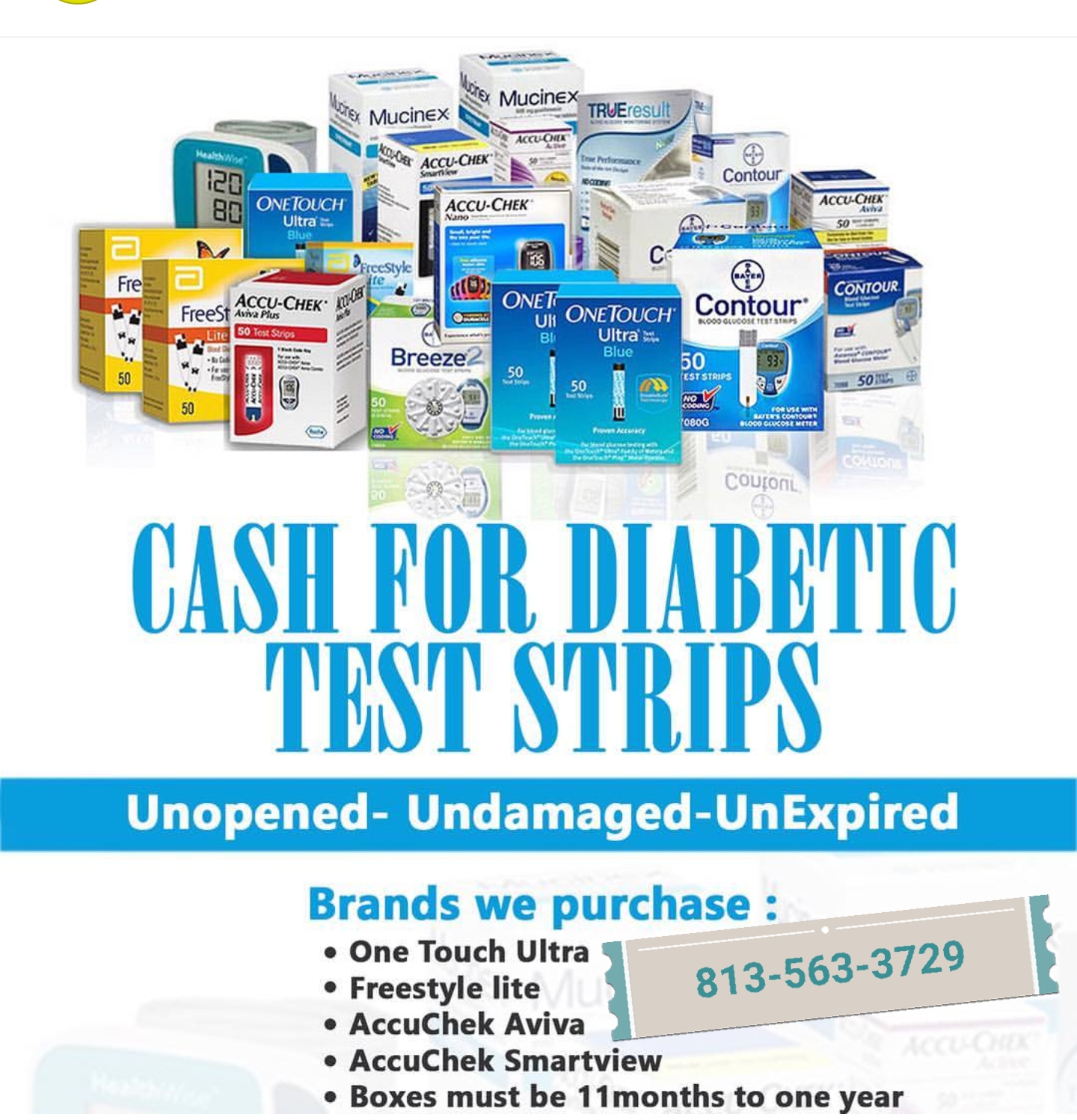 DiabetesTS.com - WE PAY CASH MONEY FOR DIABETIC TEST STRIPS