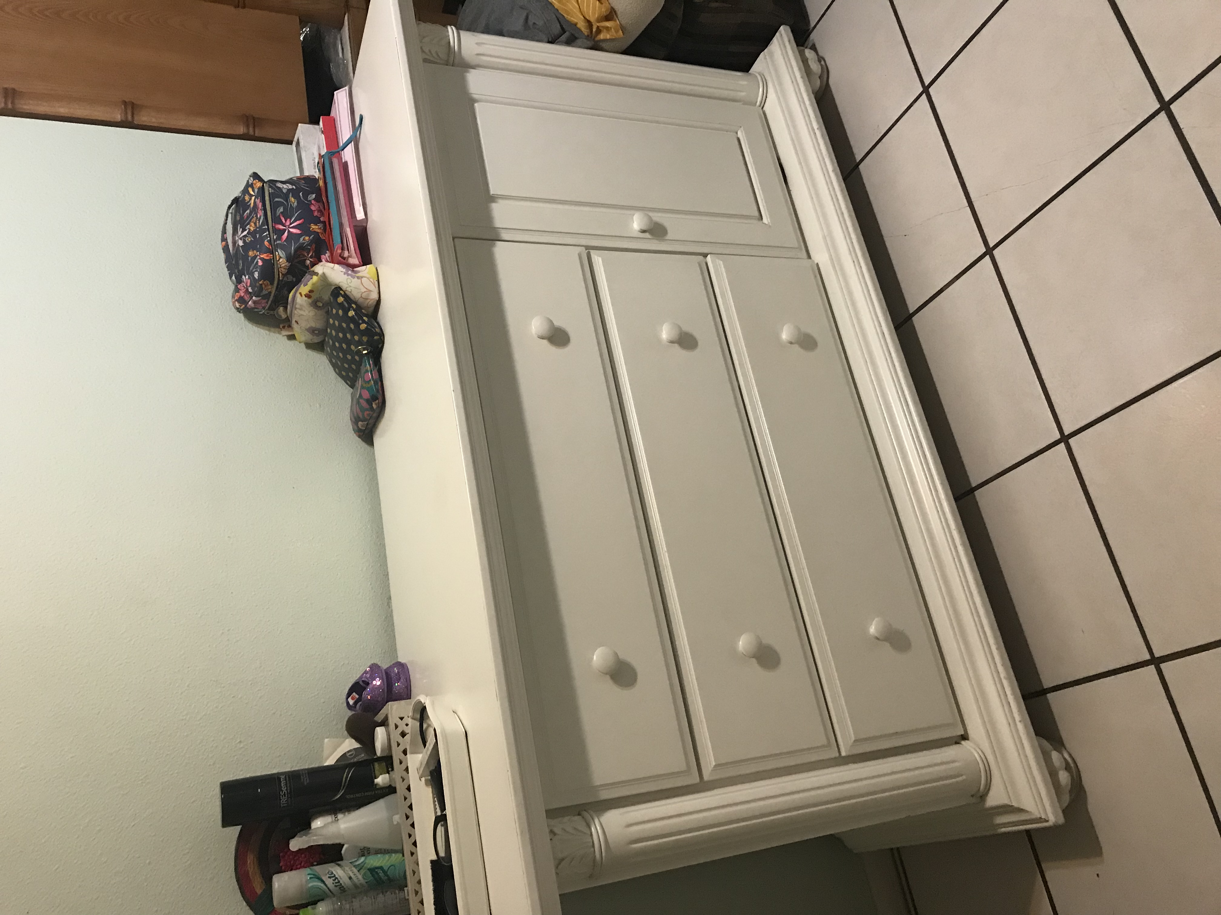 Crib and Dresser