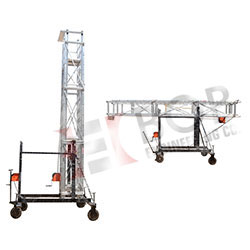 Aluminium Tiltable Tower Ladder for Contruction Industries