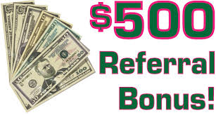 $500.00 Referral Fee - $500 (Minneapolis)