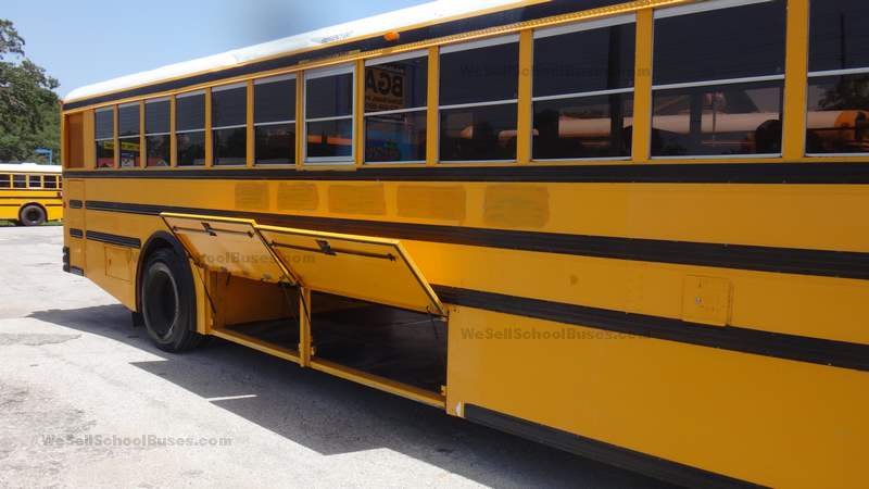 2000 International Pusher School Bus + Full Basement Storage