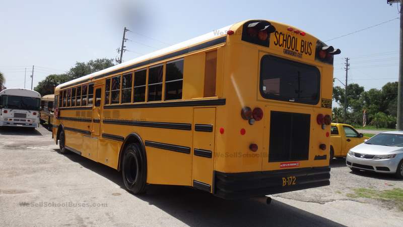 2000 International Pusher School Bus + Full Basement Storage