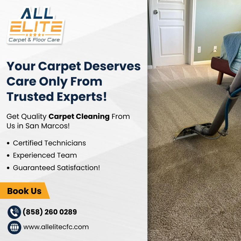 Top-Rated Carpet Cleaning in San Marcos CA | Licensed & Insured