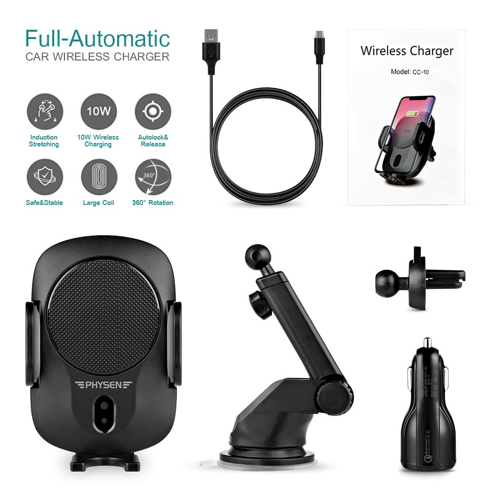 Wireless Car Charger Mount 40% OFF