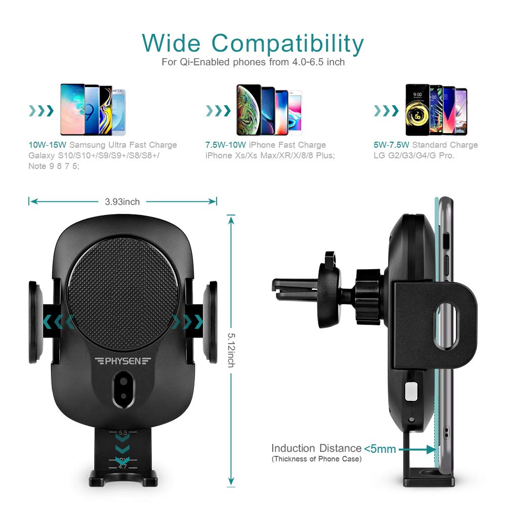 Wireless Car Charger Mount 40% OFF